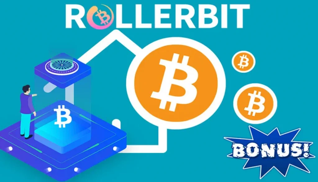 Câștigă bitcoin cu Rollerbit