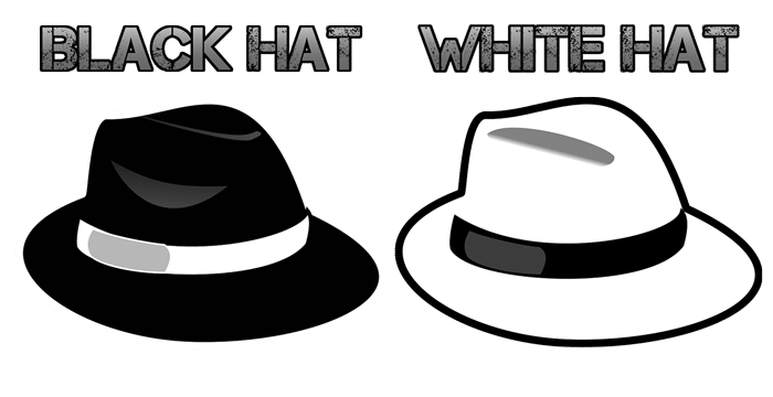 black hat SEO white hat SEO