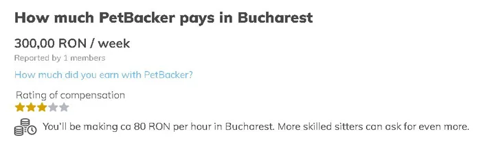 exemplu job București