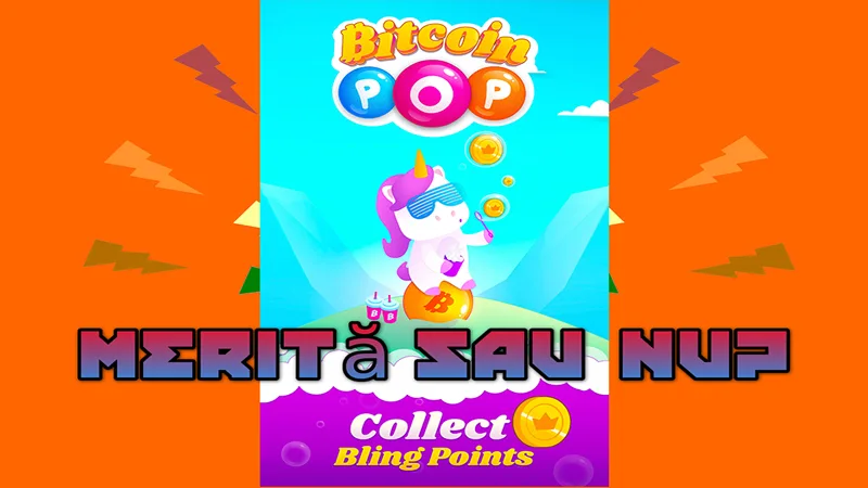 jocuri bubbles cu Bitcoin Pop