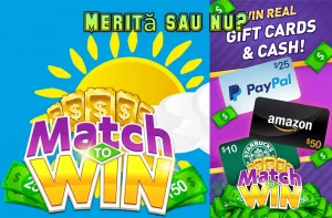 aplicația Match to Win România