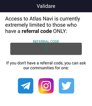 validare cont Atlas Navi
