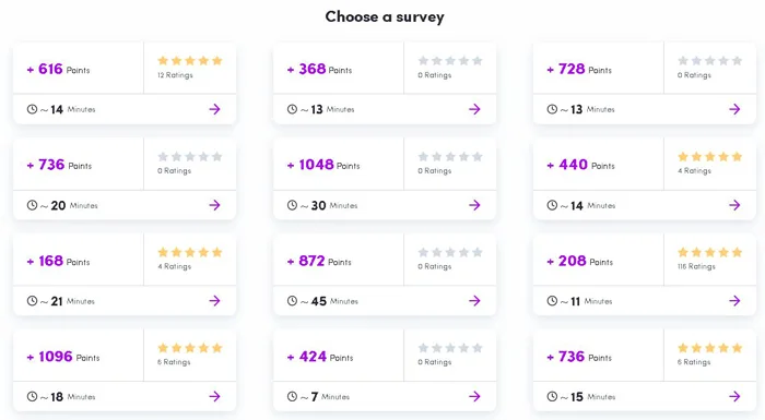 exemple de sondaje pentru utilizatorii din România