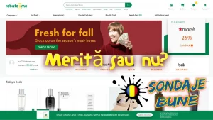 cumpărături cu cashback prin RebatesMe