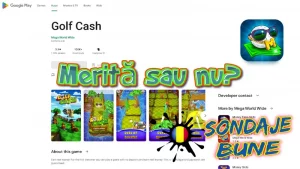 Bani adevărați pe telefonul mobil cu Golf Cash