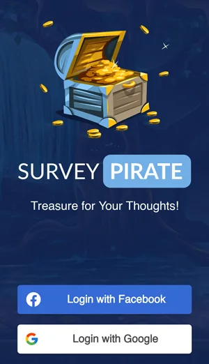 înregistrare Survey Pirate