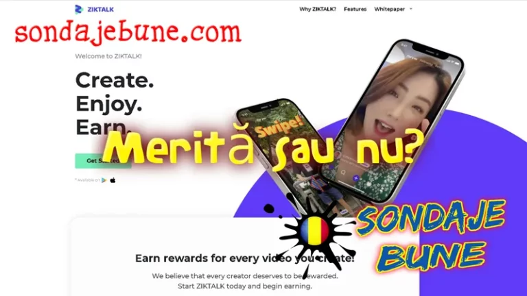 Bani pentru vizionarea de videoclipuri în România cu aplicația Zik Talk