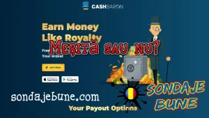 bani pe net cu telefonul mobil folosind CashBaron în România