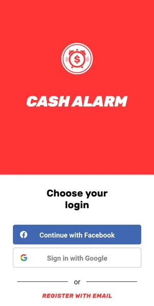înregistrare Cash Alarm