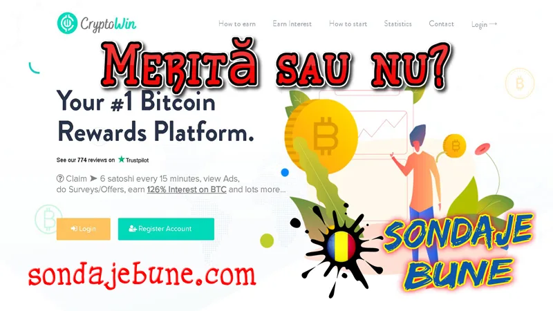 bitcoin gratis în România cu Cryptowin