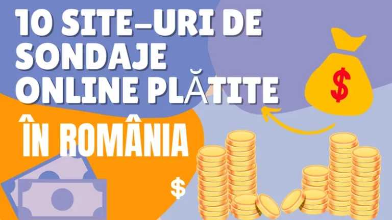 10 site-uri de sondaje online plătite în România