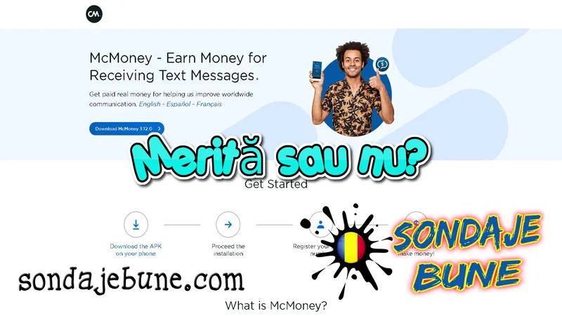 faceți bani din mesaje SMS gratuite cu McMoney în România