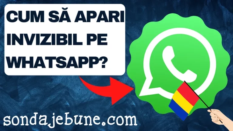 Cum să apari invizibil pe WhatsApp pentru începători