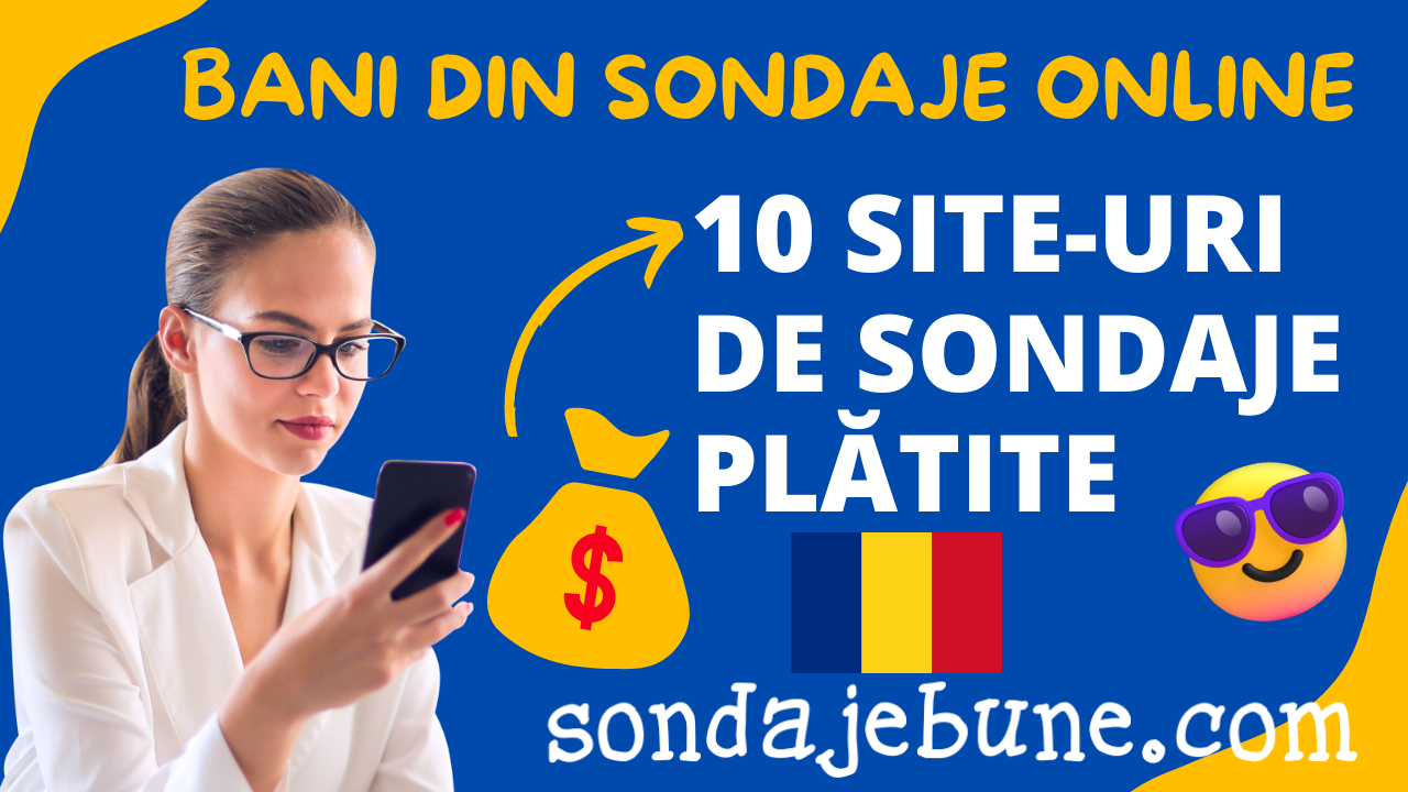 10 site-uri recomandate pentru a face bani din sondaje online în România