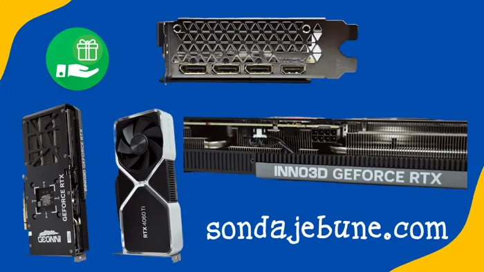 porturi și conectivitate pentru placa video INNO3D GeForce RTX 4060 Ti Twin X2 