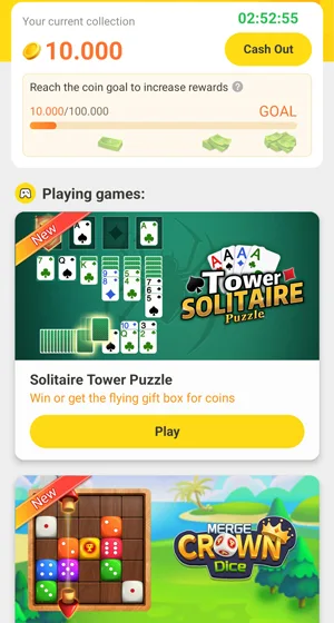exemple de jocuri disponibile pentru România în aplicația Happy Tap