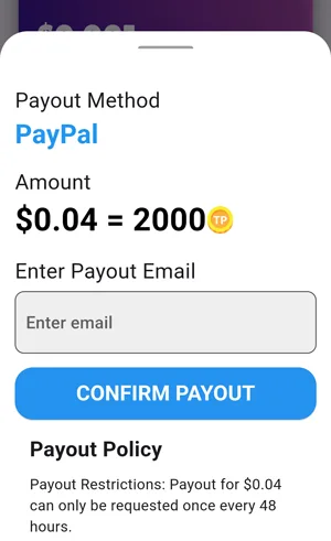 suma minimă necesară pentru prima plată în aplicația TubePay