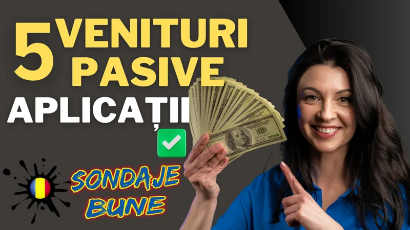 5 aplicații de venituri pasive care îți aduc bani reali fără prea mare efort