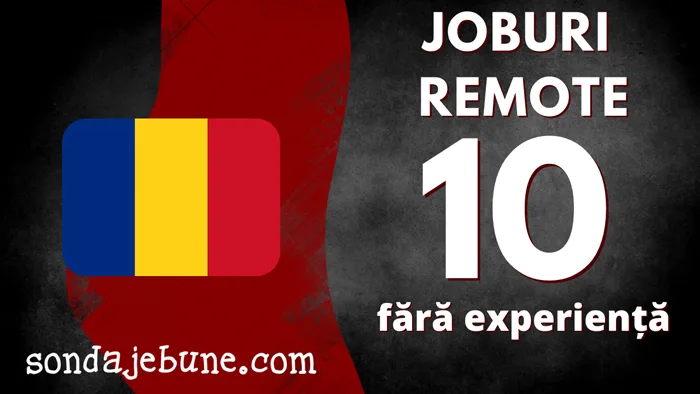 cele mai bune 10 joburi online fără experiență part time în România pentru începători