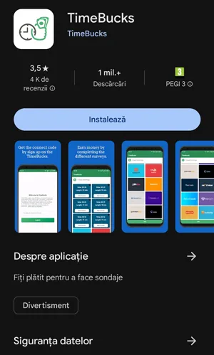 TimesBucks îți oferă posibilitatea să câștigi bani direct pe telefon prin completarea unor sarcini simple precum sondaje și oferte, fiind perfect pentru începători care vor să lucreze de acasă în timpul liber