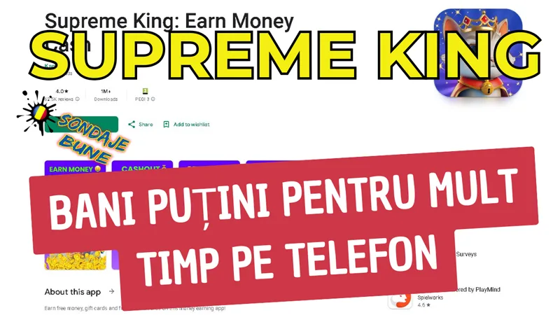 Supreme King Nu E Soluția Pentru Bani De Acasă Pe Telefon
