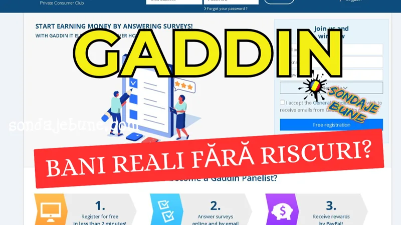 Muncă online de acasă cu Gaddin real sau înșelătorie