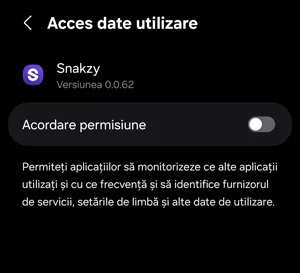 Câți bani faci cu Snakzy App jucând pe telefon? permiterea accesului la datele de utilizare pentru Snakzy
