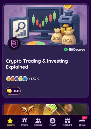 Crypto pe BitDegree: ce trebuie să știi înainte să începi? BitDegree misiuni