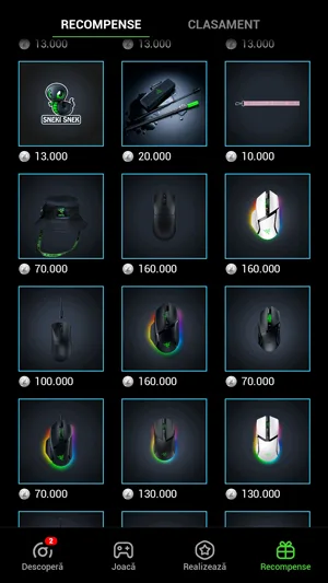 metode de plată oferite de Razer Cortex