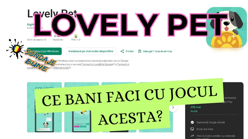 cum să faci bani acasă cu Lovely Pet în România