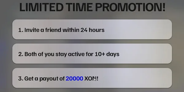 XON Universe recenzie: criptomonede gratis în România? Programul de recomandare XON Universe