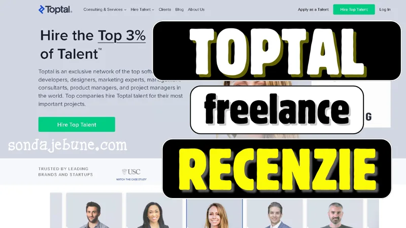 Toptal recenzie despre cum să câștigi bani ca freelancer în România