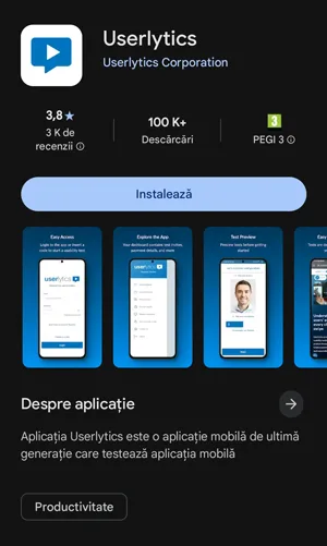 Userlytics recenzie: Câștigi Bani Reali Testând Site-uri și Aplicații? Userlytics este disponibil și pe Google Play