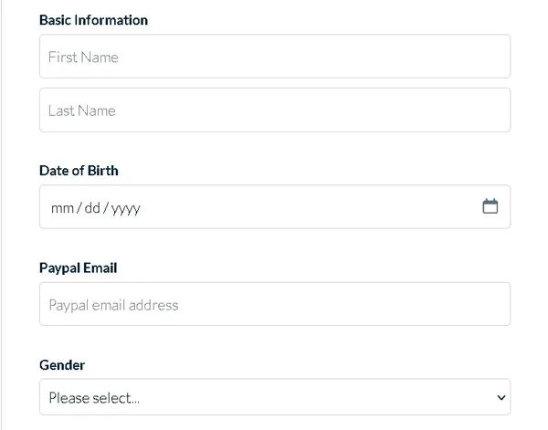 Userlytics recenzie: Câștigi Bani Reali Testând Site-uri și Aplicații? adăugarea contului PayPal atunci când te înscrii pe Userlytics