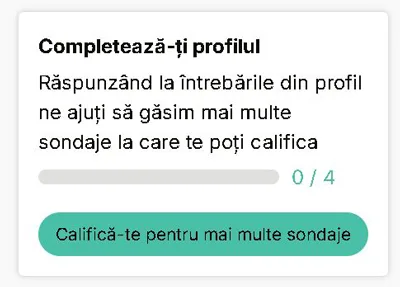 SurveyRewardz recenzie: Câștigi cu adevărat bani din sondaje? Completează profilul pentru a primi mai multe sondaje pe SurveyRewardz