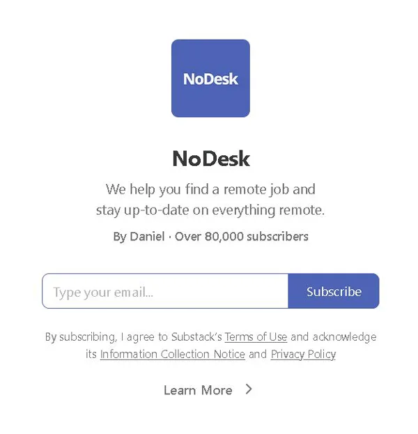 NoDesk recenzie: Tot Ce Trebuie Să Știi Despre Joburile Remote Primești notificări prin e-mail când apare un job pe NoDesk