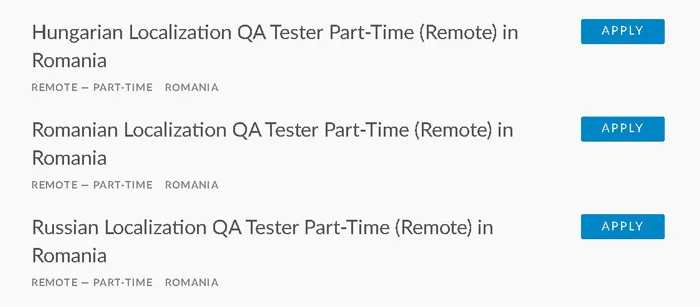 WeLocalize Recenzie: De Ce Nu E Pentru Toată Lumea (Experiența Mea) exemple de locuri de muncă online oferite de WeLocalize pentru România