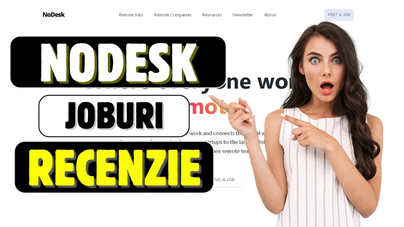 Recenzie NoDesk și cum să găsești locuri de muncă reale cu normă parțială sau cu normă întreagă