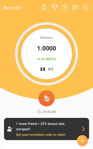 cum să începi să minezi tokenuri BEE cu aplicația Bee Network