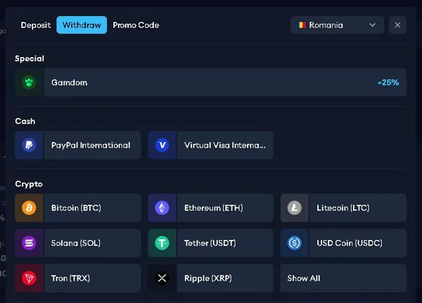 metode de plată oferite de EarnLab