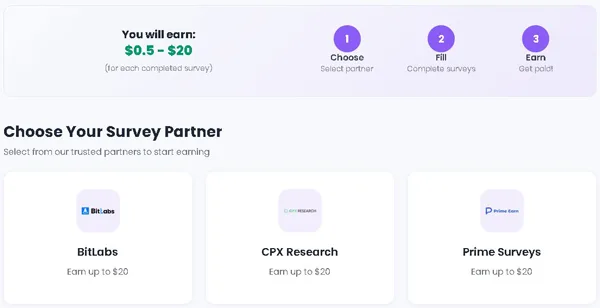 Earnne Recenzie: De ce nu merită timpul tău (Verdict sincer) sondaje de opinie furnizate de Earnne
