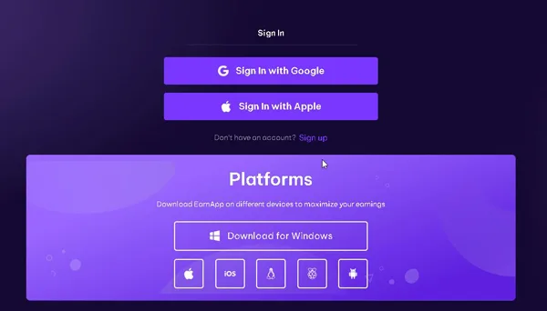 site-uri de făcut bani online în România: Earnapp