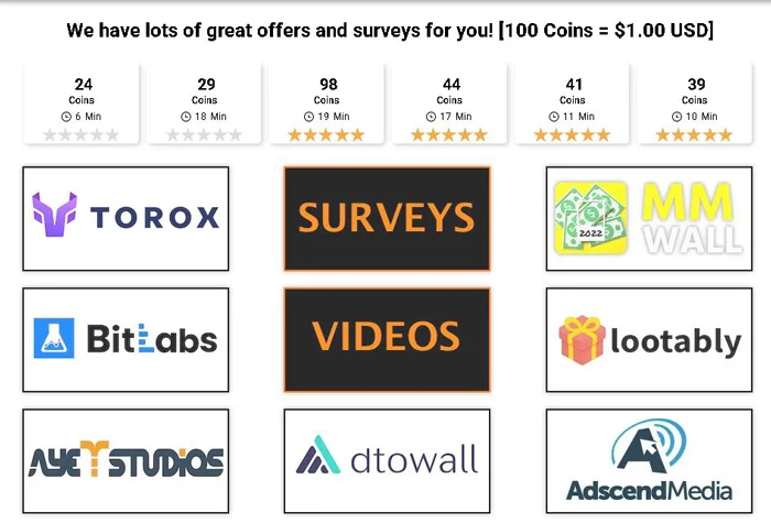 Participă la sondaje scurte cu GG2U