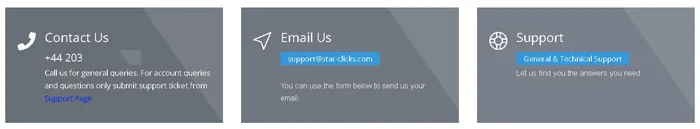 asistență tehnică oferită de Star-Clicks