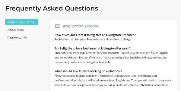 asistența tehnică oferită de Livingston Research