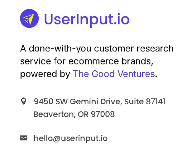 asistență tehnică furnizată de UserInput.io