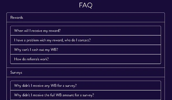 asistență tehnică oferită de WizardBucks