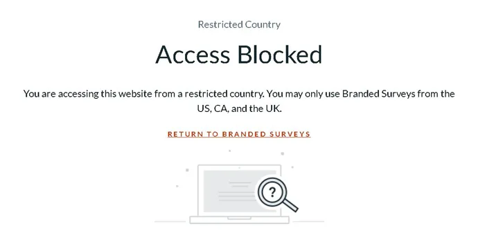 accesul la înregistrare blocat pentru persoanele care locuiesc în România