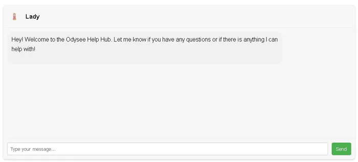 asistența tehnică oferită de Odysee