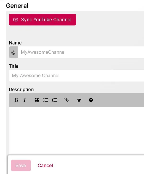 cum să creezi un canal pe Odysee